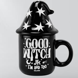 NWT Killstar Good Witch Mug With Lid